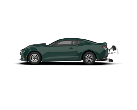 Realistic race car isolated on background. 3d rendering - illustration png