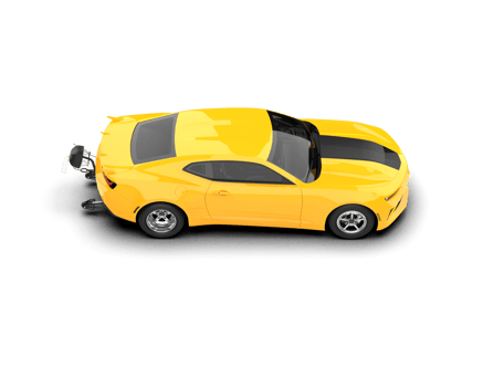 Realistic race car isolated on background. 3d rendering - illustration png