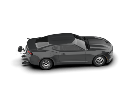 Realistic race car isolated on background. 3d rendering - illustration png