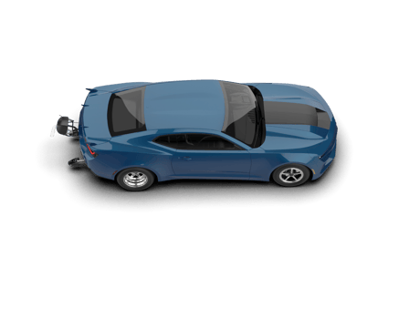 Realistic race car isolated on background. 3d rendering - illustration png