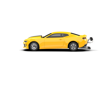 Realistic race car isolated on background. 3d rendering - illustration png