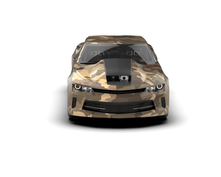 Realistic race car isolated on background. 3d rendering - illustration png