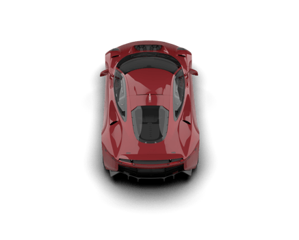 Realistic race car isolated on background. 3d rendering - illustration png