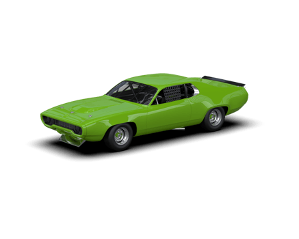 Realistic race car isolated on background. 3d rendering - illustration png