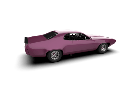 Realistic race car isolated on background. 3d rendering - illustration png
