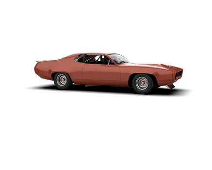 Realistic race car isolated on background. 3d rendering - illustration png
