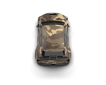 Realistic race car isolated on background. 3d rendering - illustration png
