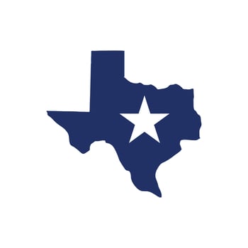 texas logo. lone star of texas logo vector