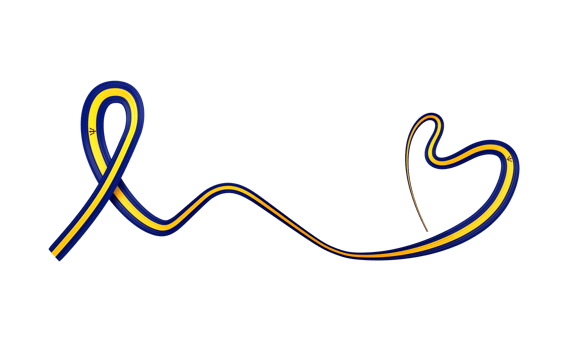 Barbados flag symbol Heart shape Day 3d Illustration png