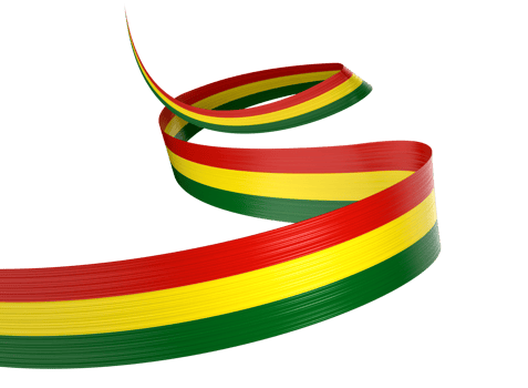 3d Flag Of Bolivia 3d Wavy Shiny Bolivia Ribbon Flag 3d Illustration png