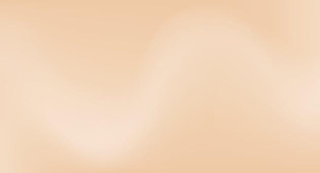 Beige background with soft wave. Neutral nude color gradient. Abstract blurred backdrop in pastel shade. vector