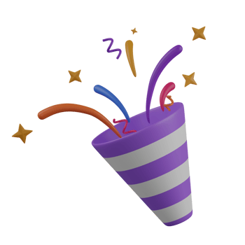 3d render Paper Confetti illustration png