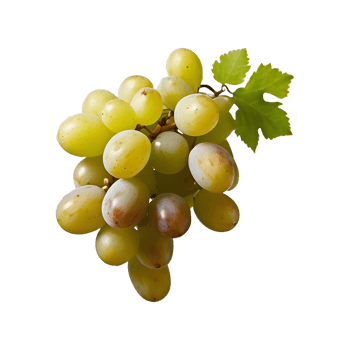 Grape Delight A bunch of Fresh Grapes Fruit Isolated on a Transparent Background png