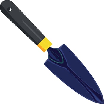 Trowel Shovel isolated on white background vector