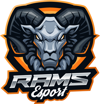 Rams esport mascot logo design png