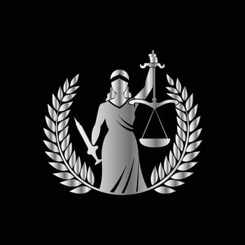 Law Firm logo design template Lawyer Attorney Legal Lawyer logo concept. vector