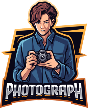 Photograph mascot logo png
