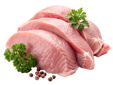 High Quality Realistic Fresh Raw Meat Isolated on Transparent Background png