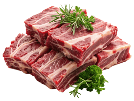 High Quality Realistic Fresh Raw Meat Isolated on Transparent Background png