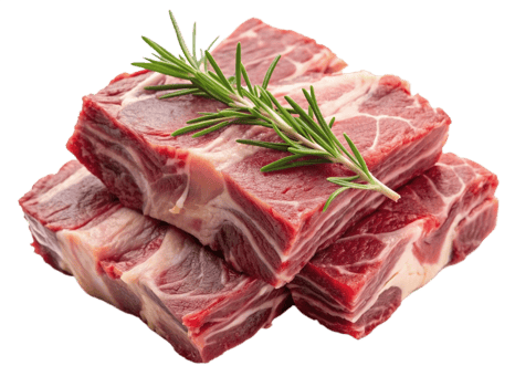 High Quality Realistic Fresh Raw Meat Isolated on Transparent Background png