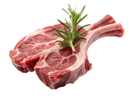 High Quality Realistic Fresh Raw Meat Isolated on Transparent Background png