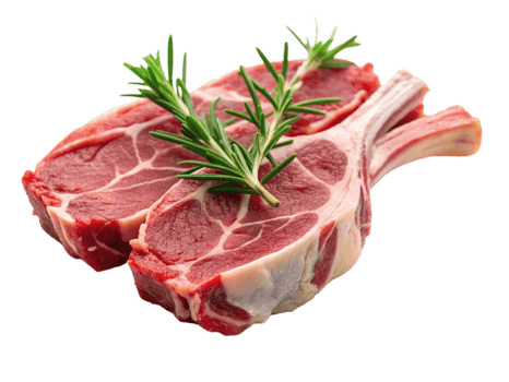High Quality Realistic Fresh Raw Meat Isolated on Transparent Background png