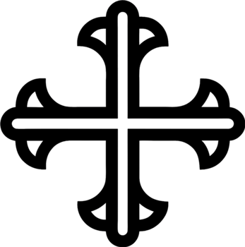 Occitan Cross, Symbol of Southern French Heritage. AI-generated. png
