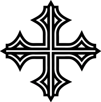 Occitan Cross, Symbol of Southern French Heritage. AI-generated. png