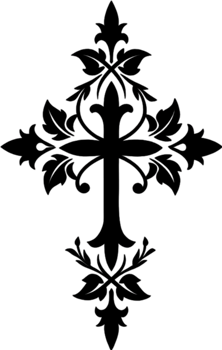 Occitan Cross, Symbol of Southern French Heritage. AI-generated. png
