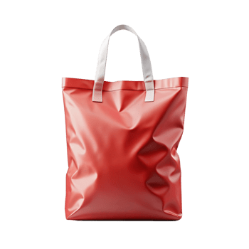 High Quality Realistic Bag Isolated on Transparent Background For Mockup png