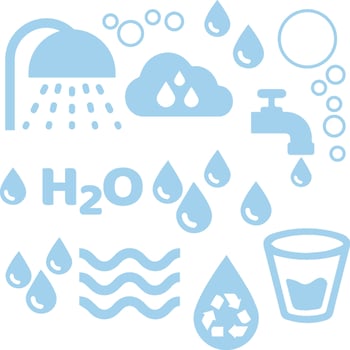 water pattern save vector