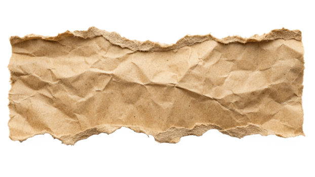 Torn ripper paper sheet Texture isolated on transparent background png