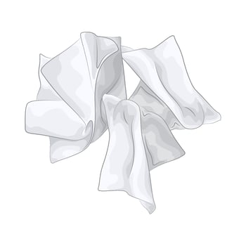 Illustration of tissue vector