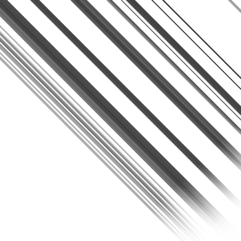 Black and white stripes abstract background overlay. Motion effect. Graphic illustration with transparent background. png