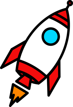 Rocket launch icon png