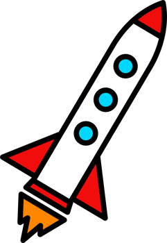 Rocket launch icon png