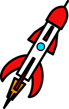 Rocket launch icon png