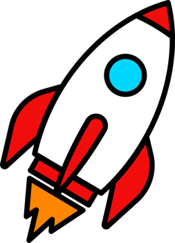 Rocket launch icon png