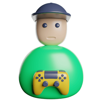 Gamer Play Controller png