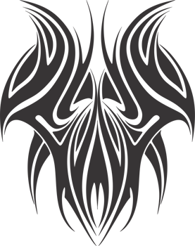 Tribal tattoo design for body png
