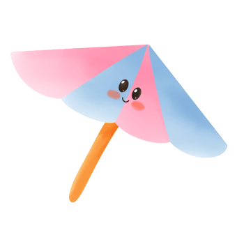 Cute hand drawn summer doodle png