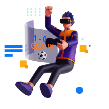 3D Character Metaverse Games Activity png
