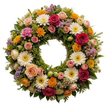 wreath of flowers png