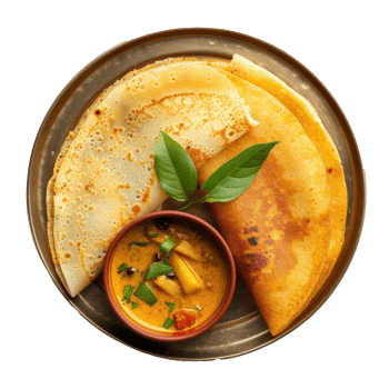 indian food on transparent background png