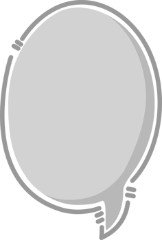 Hand draw doodle minimal speech bubble balloon, icon sticker memo keyword planner text box banner png