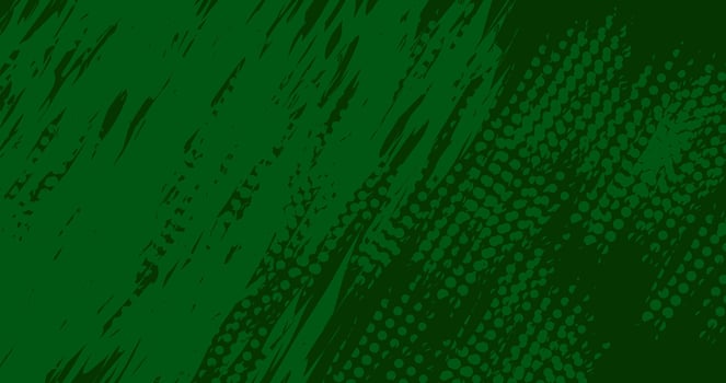 green grunge texture background with black and white spots vector