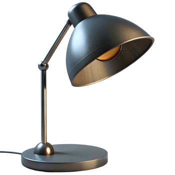3D Render of a Floor Lamp png