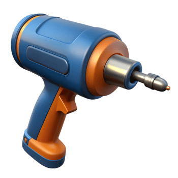 3D Render of a Drill png