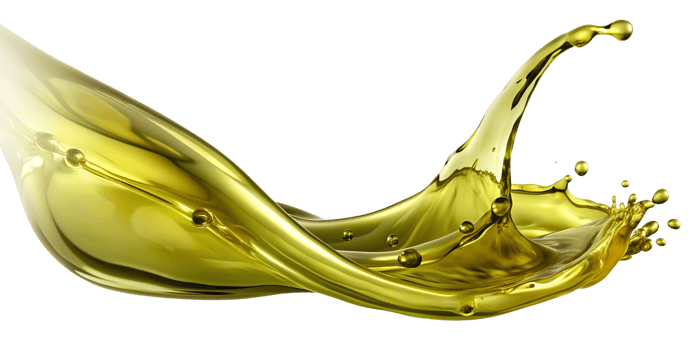 Delicious olive oil , dynamic splash of fresh olive oil. isolated on background. format. png