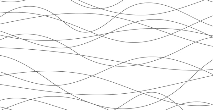 Wave line smooth white background vector